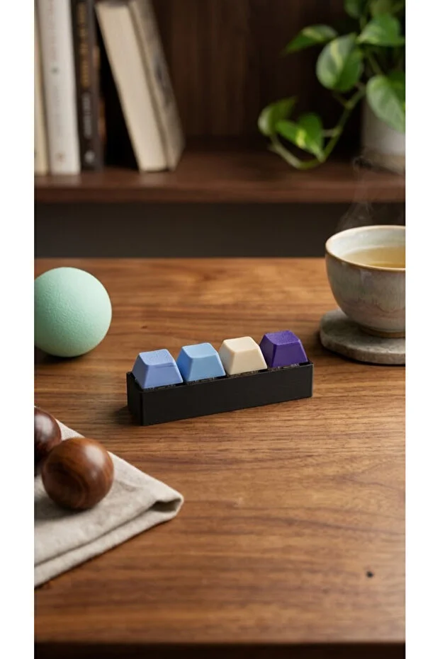 4'lü Blue Switch Mekanik Klavye Fidget Oyuncağı - 3