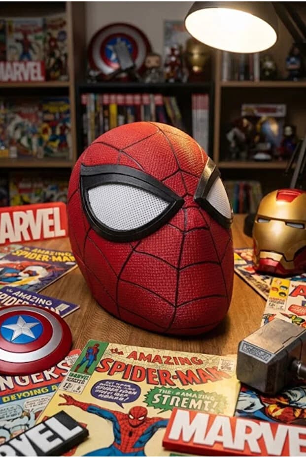 Spiderman Giyilebilir Maske